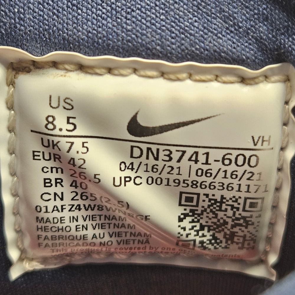 Nike SB Dunk High Supreme By Any Means Navy Red DN3741-600 Mens 8.5 - Picture 2 of 14